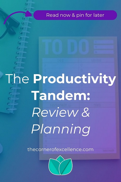 to do list task list notebook pencils keyboard The Productivity Tandem Review Planning