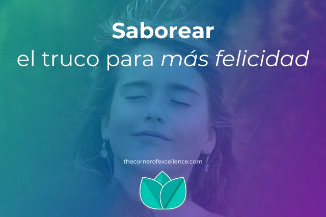 mujer joven saboreando disfrutando saborear el truco para mas felicidad bienestar atencion plena